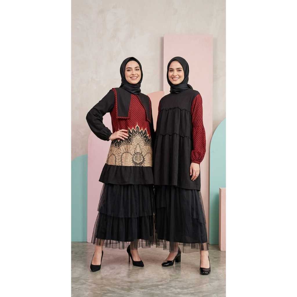 Batika tunik | Outfit kondangan terbaru | tunik batik kekinian