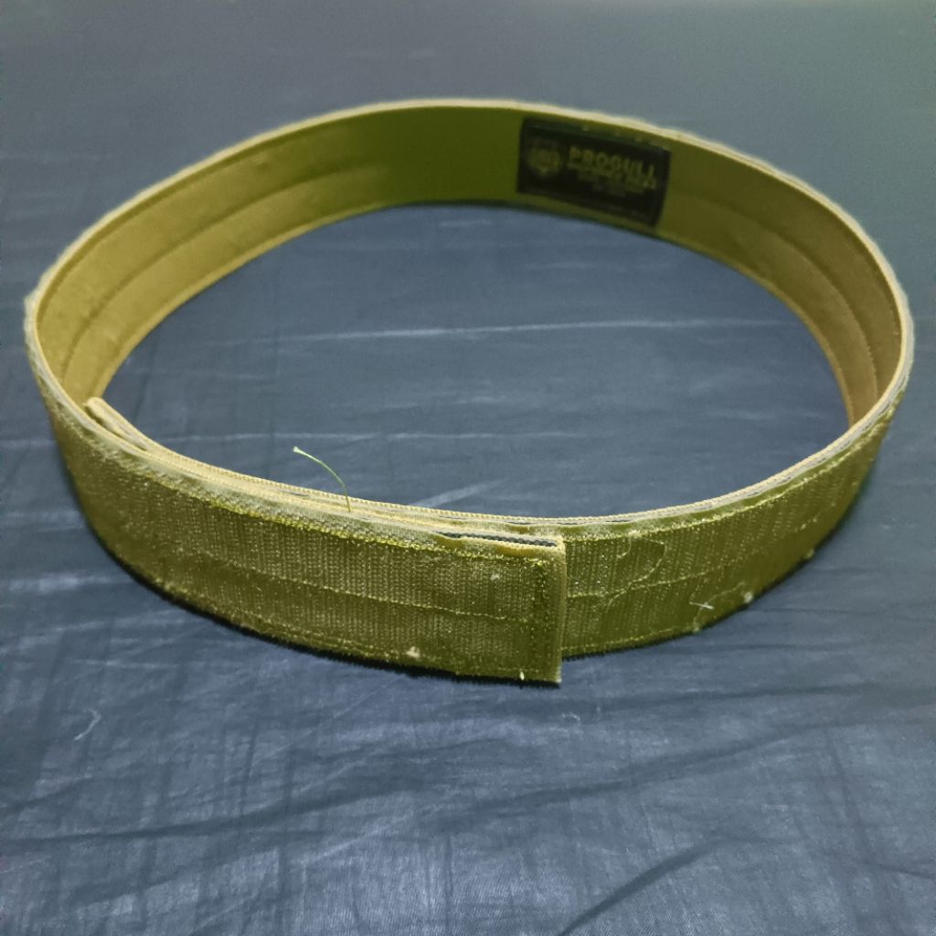 Progul Innerbelt velcro tactical warna tan