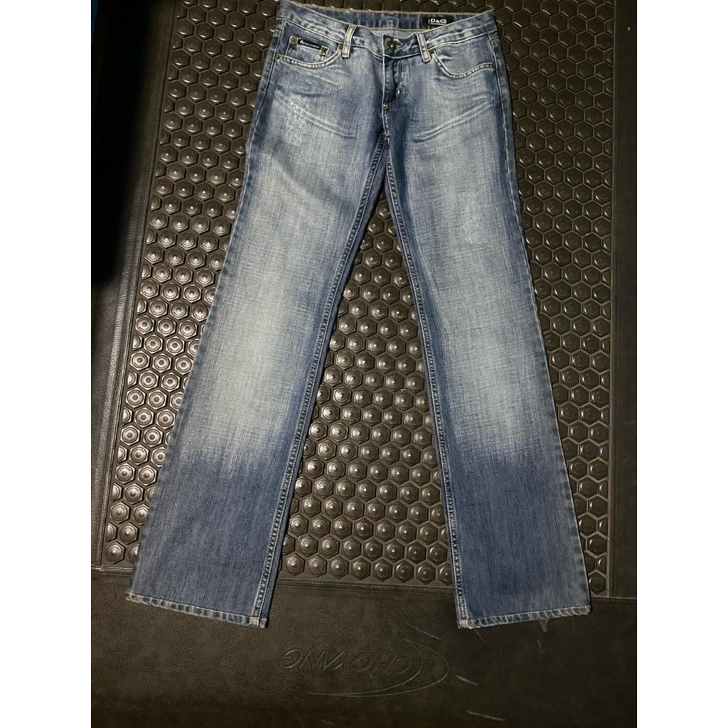 CELANA PANJANG DENIM JEANS SUPER LUXURY DOLCE & GABBANA MEWAH BRANDED