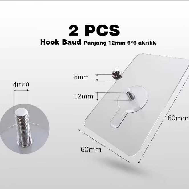 Kawat Gorden Dan Hook Tempel Gorden Kolong Dapur / Harga Murah