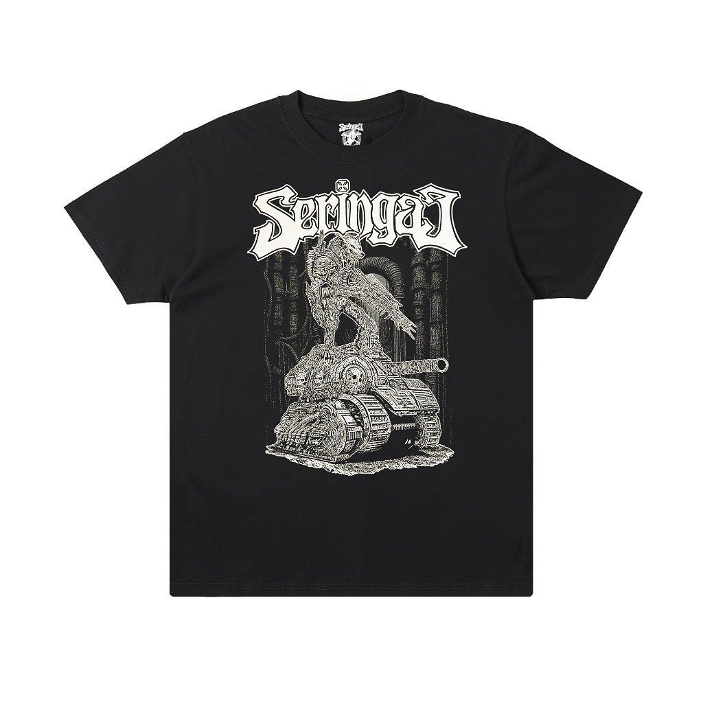 Tshirt SERINGAI x JAGERMEISTER - WOLF TANK