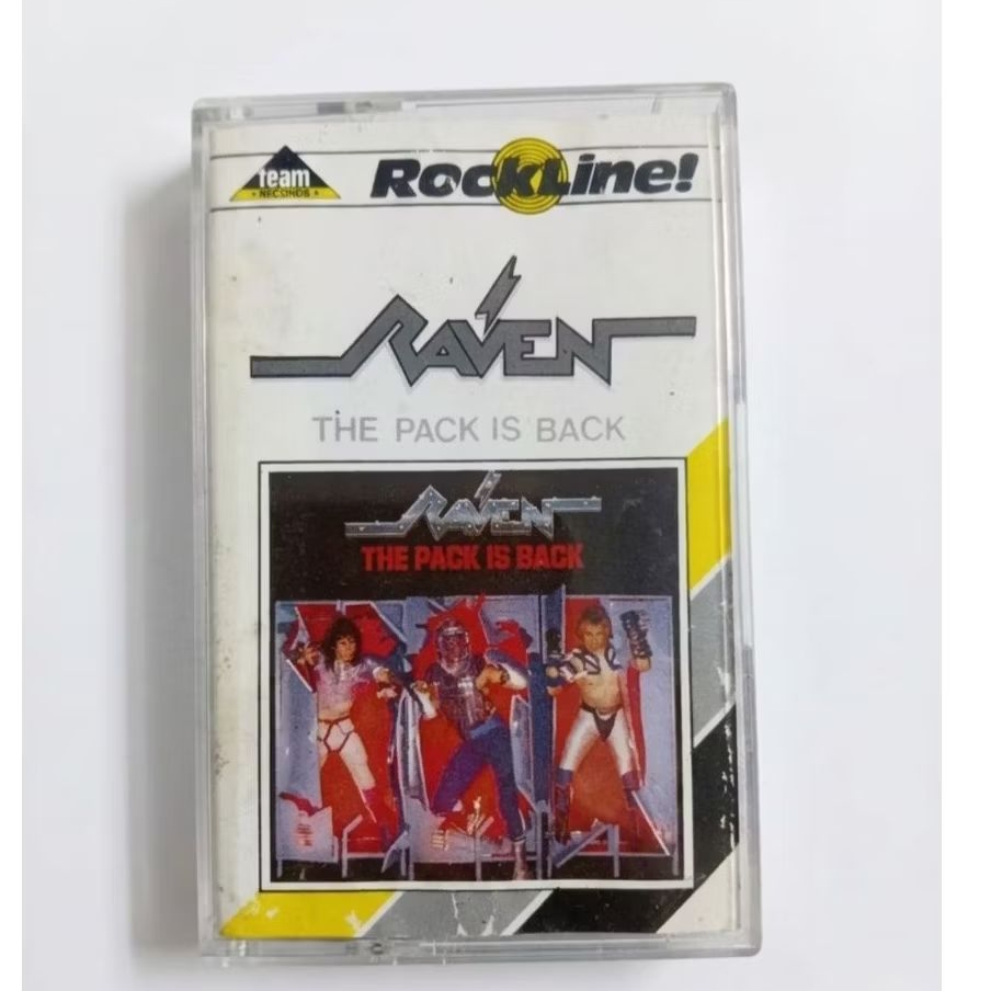 Kaset Raven - The Pack Is Back (Cover Ada Isolatip) / Pita Maxell Bagus