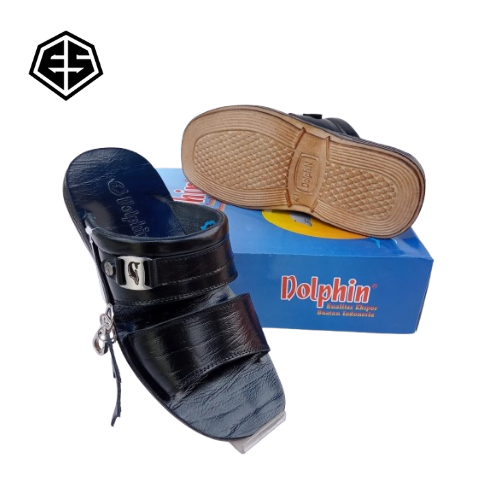 Sandal Kulit Pria Terlaris Sandal Slide Kulit Asli Pria Sandal Slop Kulit Pria Sandal Casual Keren