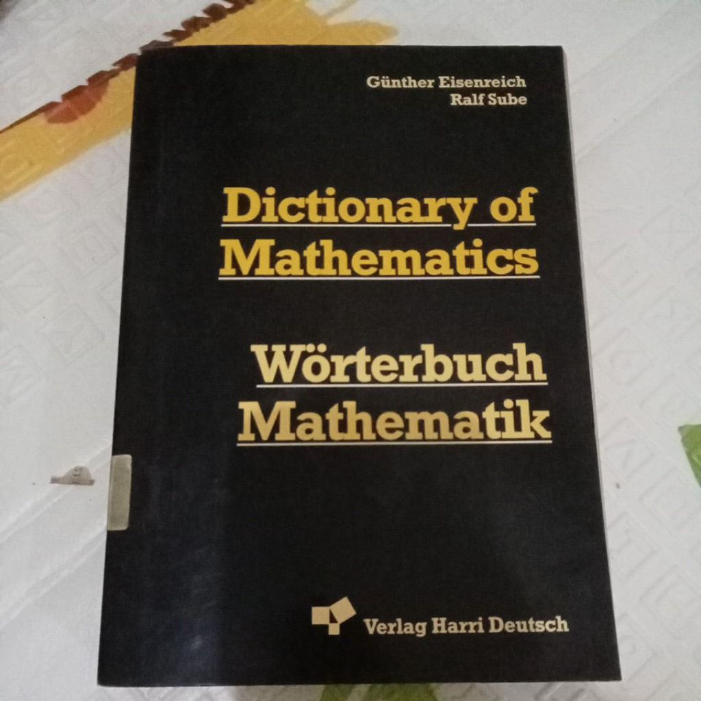 DICTIONARY OF MATHEMATICS original