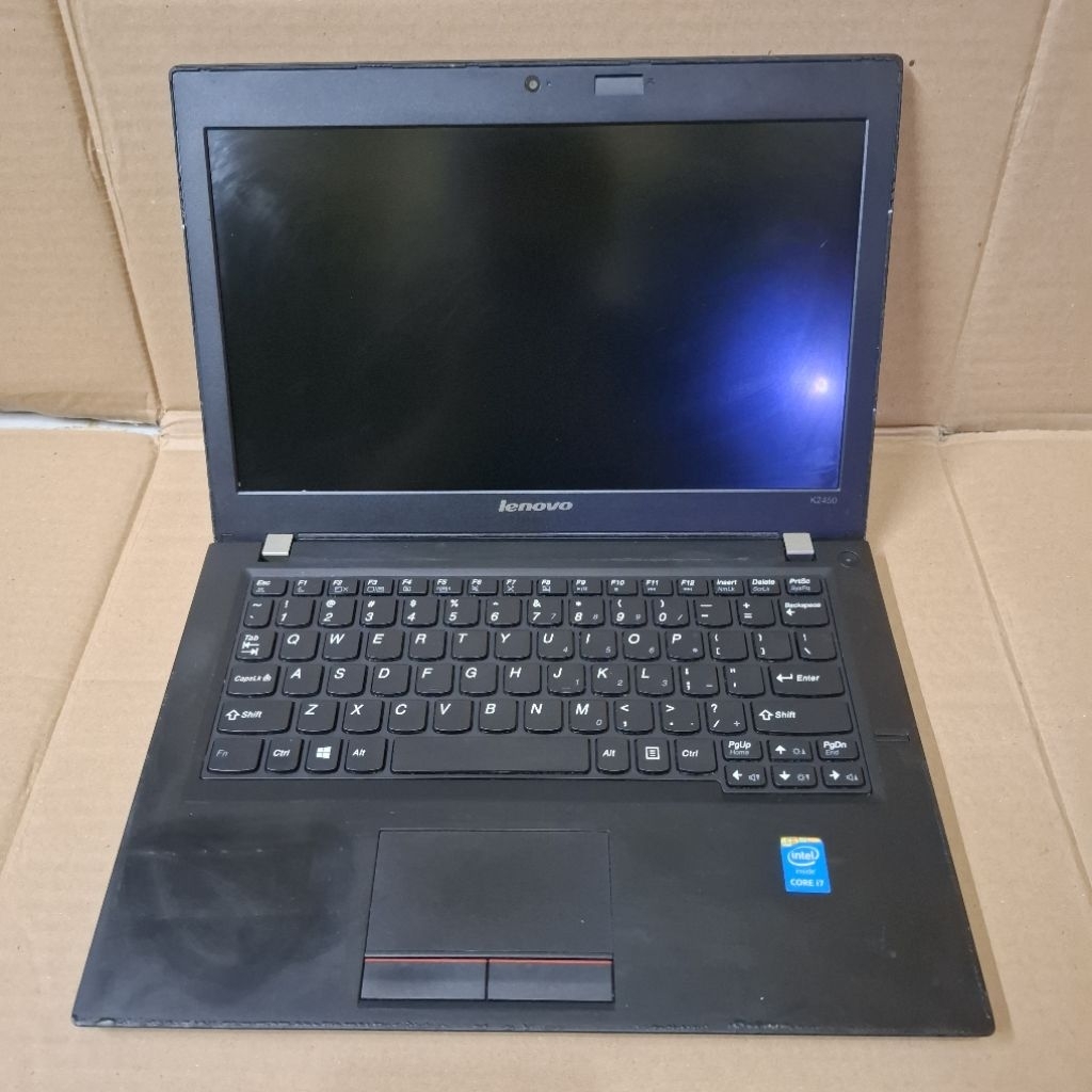 Laptop Lenovo K2450 Intel Core i7-4510u Ram 8Gb Ssd 256Gb Win 10 Display 14 Inch Murah Meriah