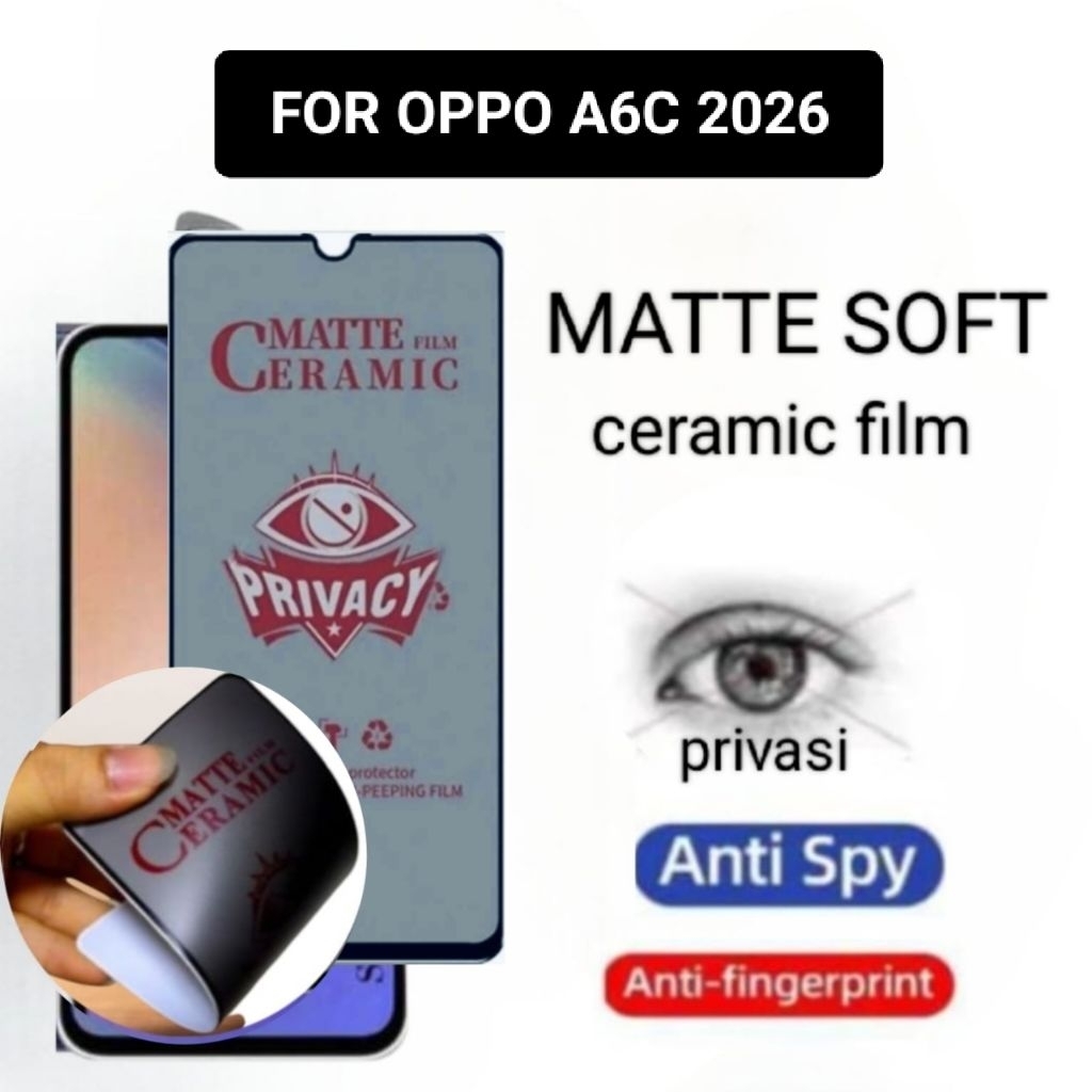 ANTI GORES OPPO A6C 2026 A16 A16S A55 A53S A54S A56 A57 A57S A77 A77S A8 A31 A15 A15S A5S A7 A12 A11