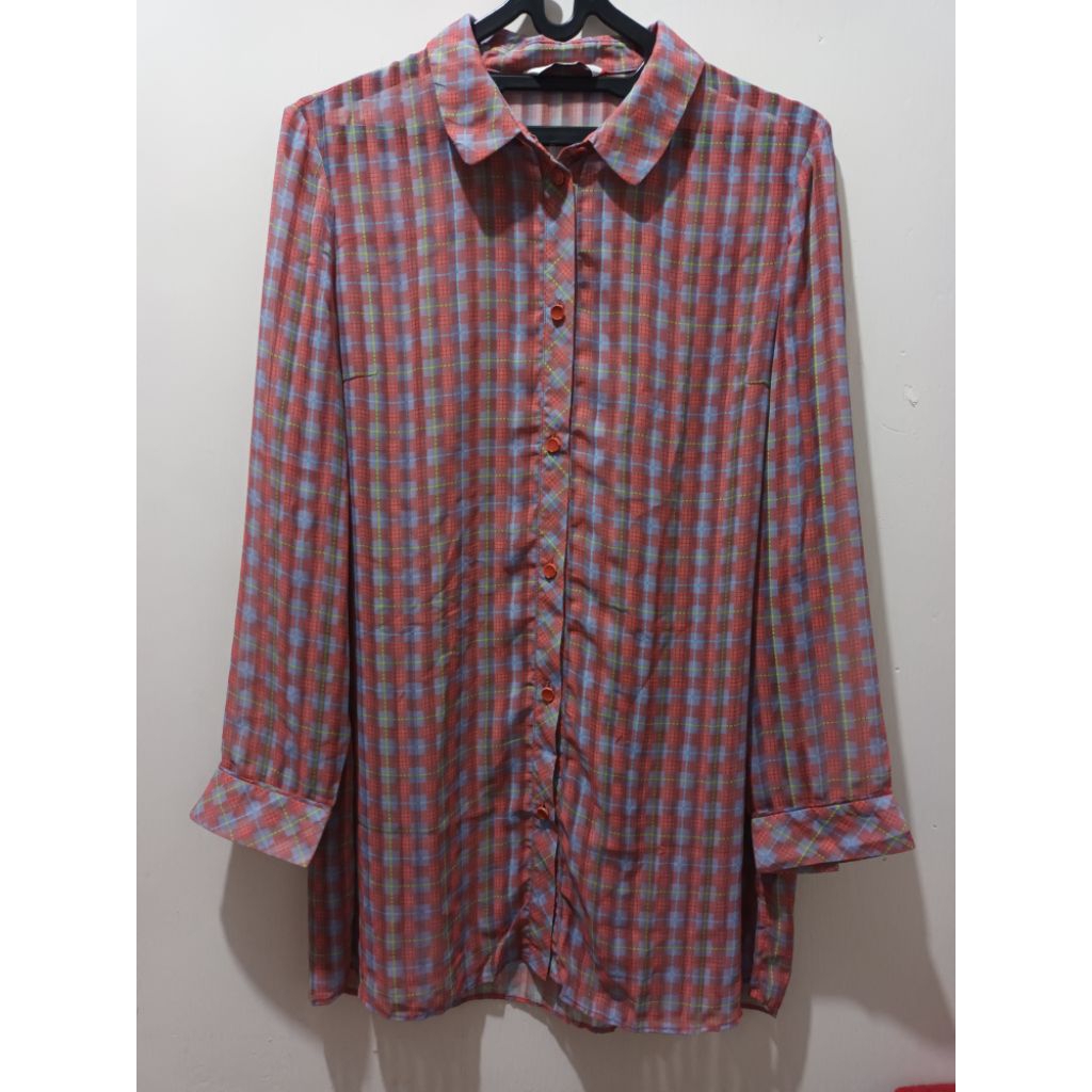 kemeja blouse wanita crocodile ladies