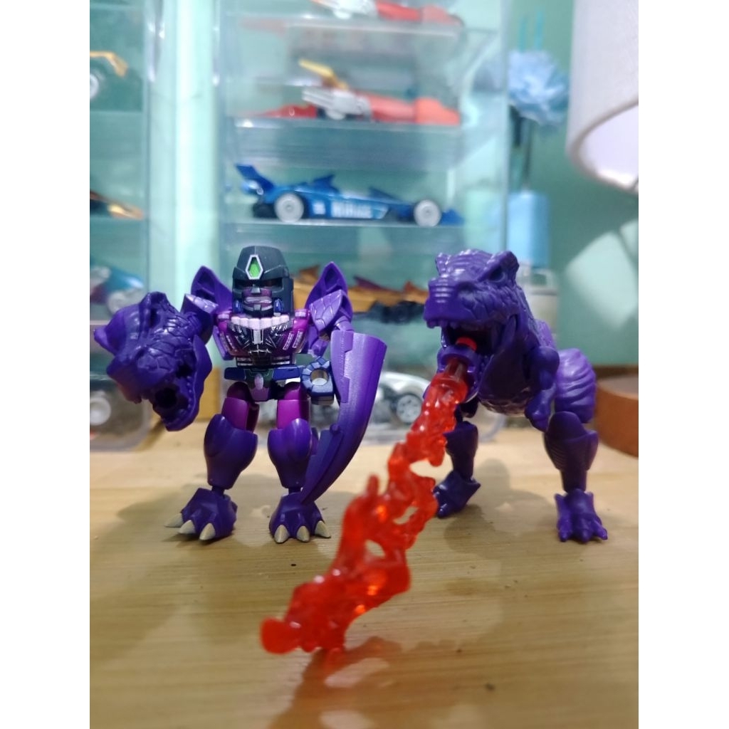 Blokees BW Megatron + Dino Megatron (sudah rakit + scan)
