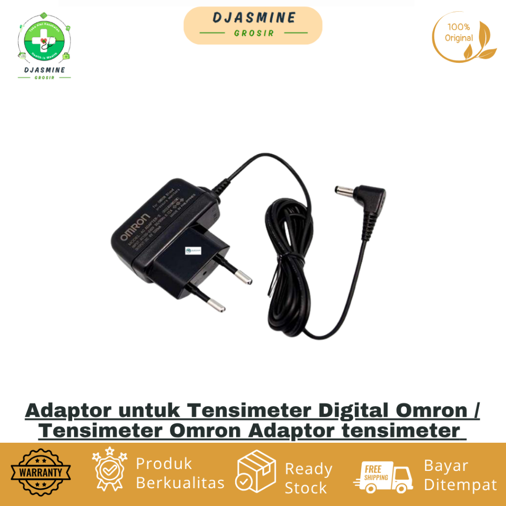 Adaptor untuk Tensimeter Digital Omron / Tensimeter Omron Adaptor tensimeter omron original