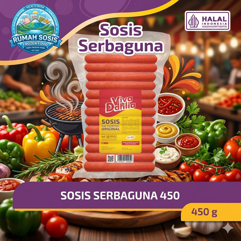 Rumah Sosis Vida sosis serbaguna 450gram