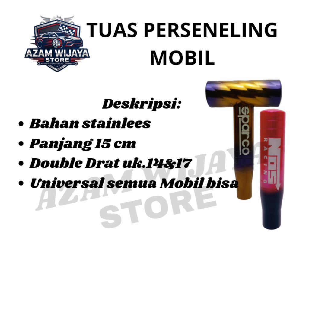 Tuas transmisi mobil / tuas gigi mobil manual / tuas mobil / gear shift knob