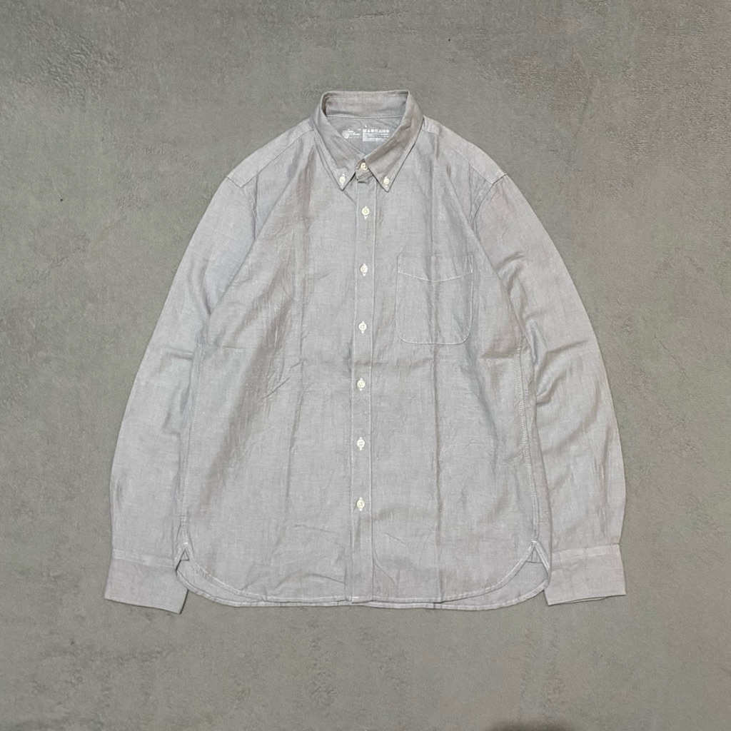 kemeja muji oxford