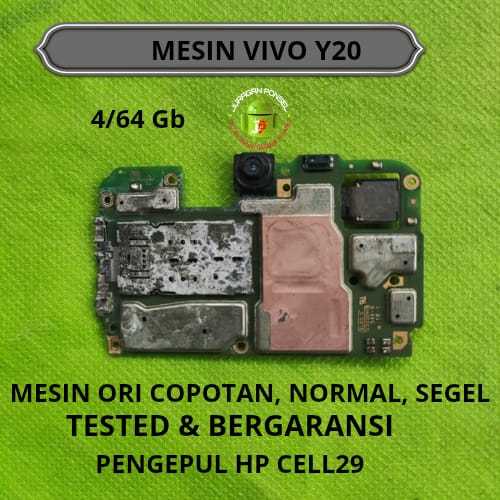 MESIN VIVO Y20 NORMAL BERGARANSI CELL29