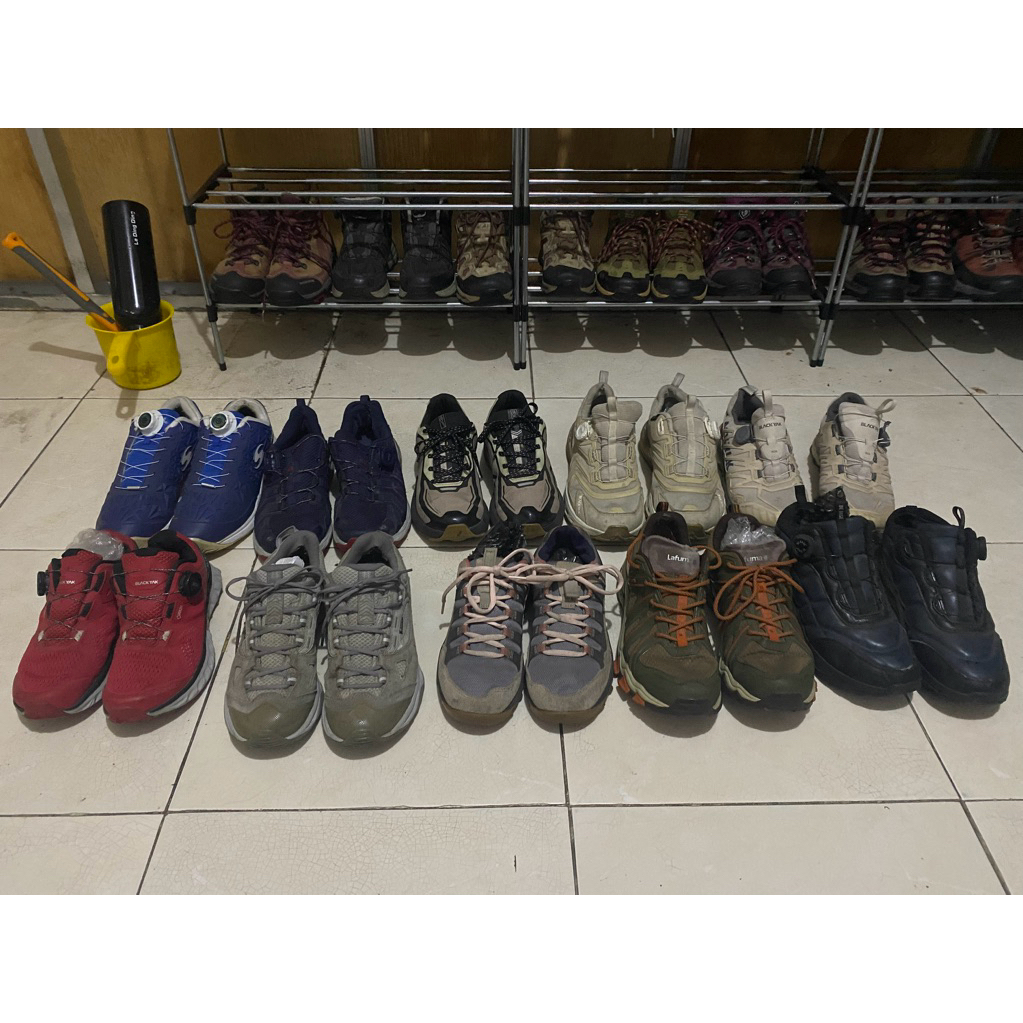 borongan sepatu Outdoor 10 pcs