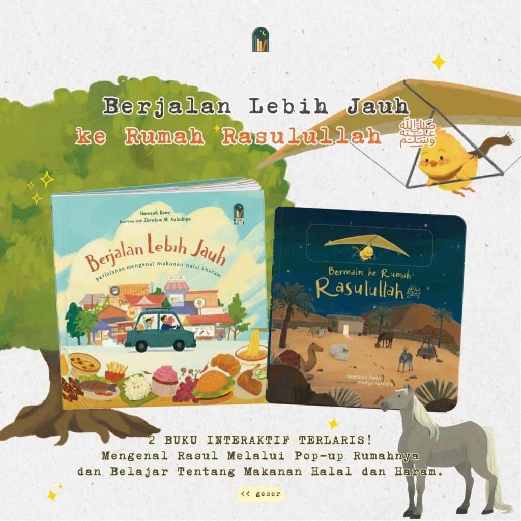 Bermain ke Rumah Rasulullah & Berjalan lebih Jauh - Surau Kecil - Readystock