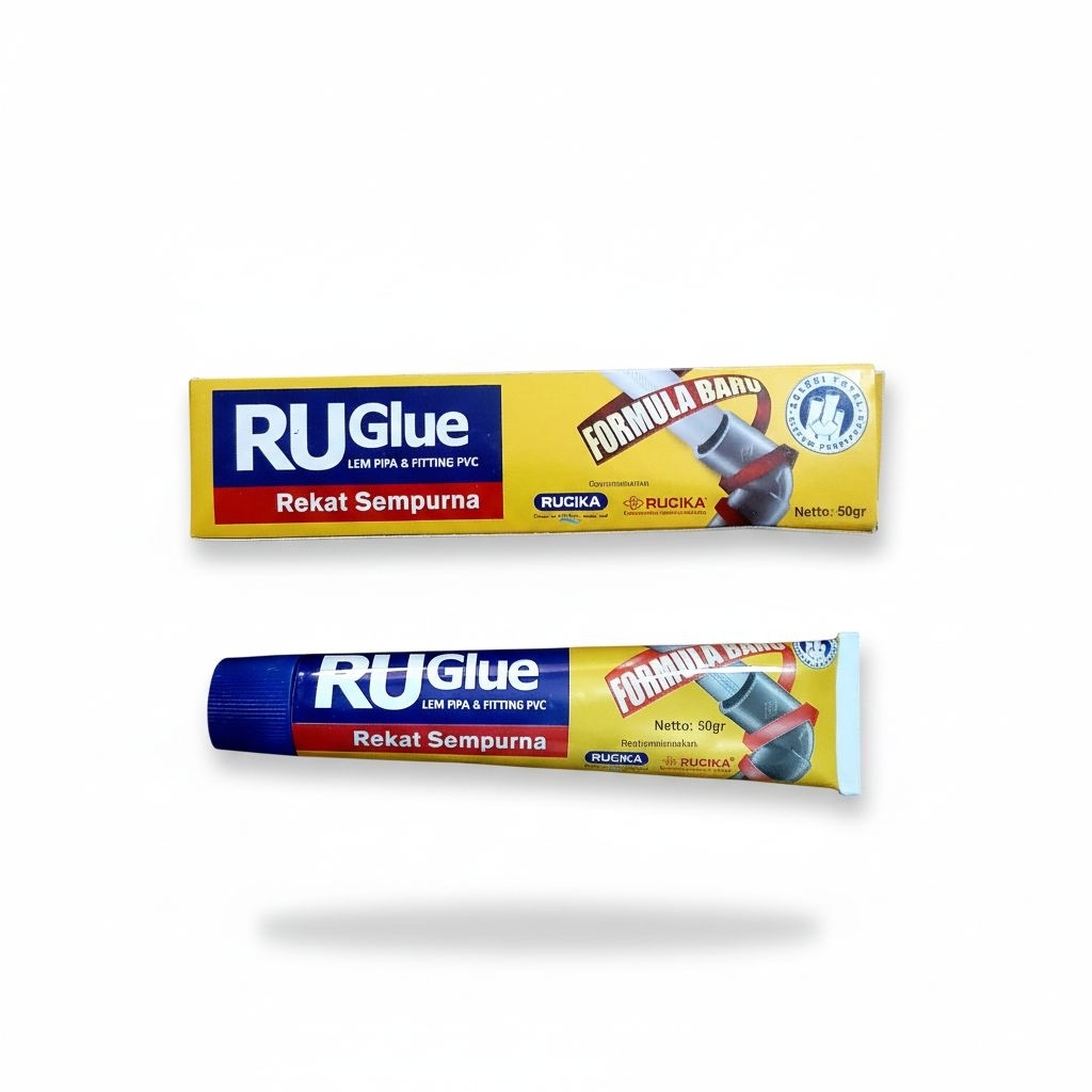 Lem Pipa Rucika RUGlue | Lem Pipa PVC RUCIKA