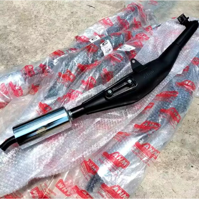 knalpot AHM original hoong Malaysia FIZR original Malaysia KNALPOT STD RACING AHM