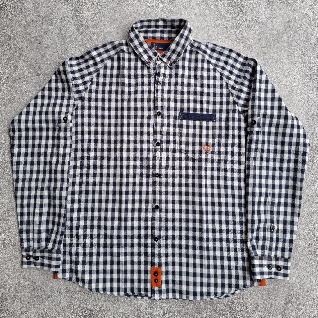 Kemeja Flanel Fred Perry