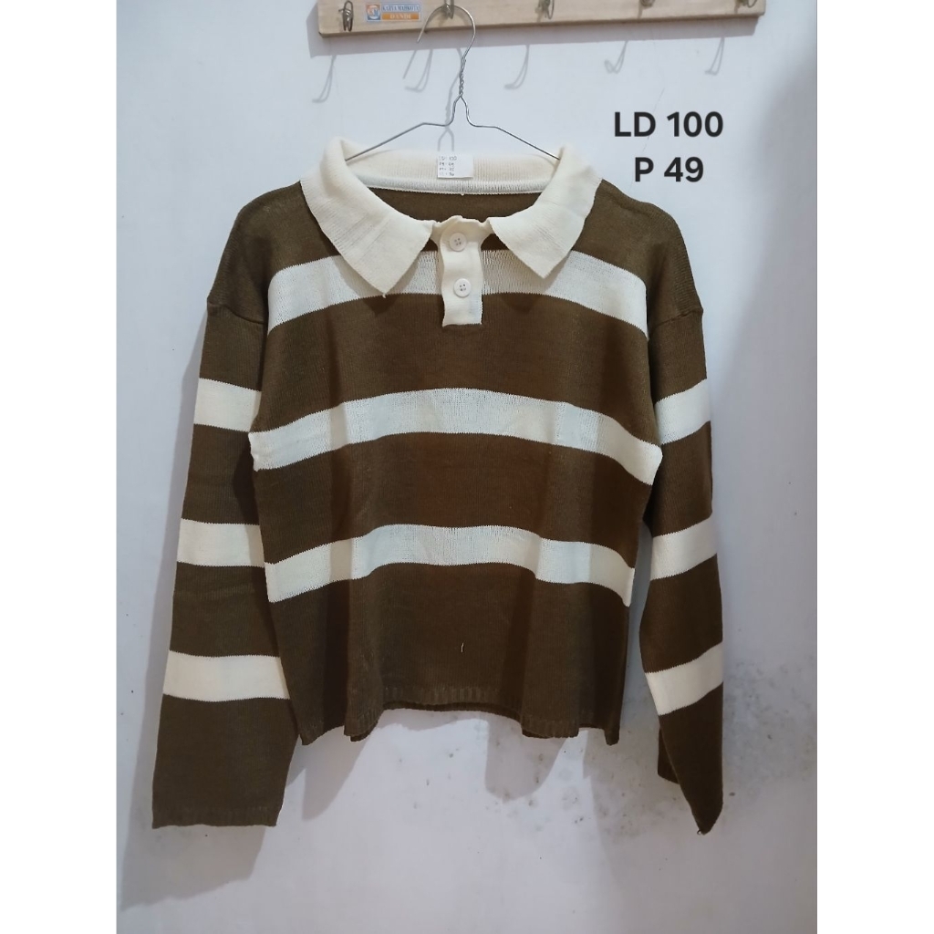 Preloved Rajut Gemes Preloved Korean Style Preloved Atasan Wanita Preloved Lucu Preloved Rajut