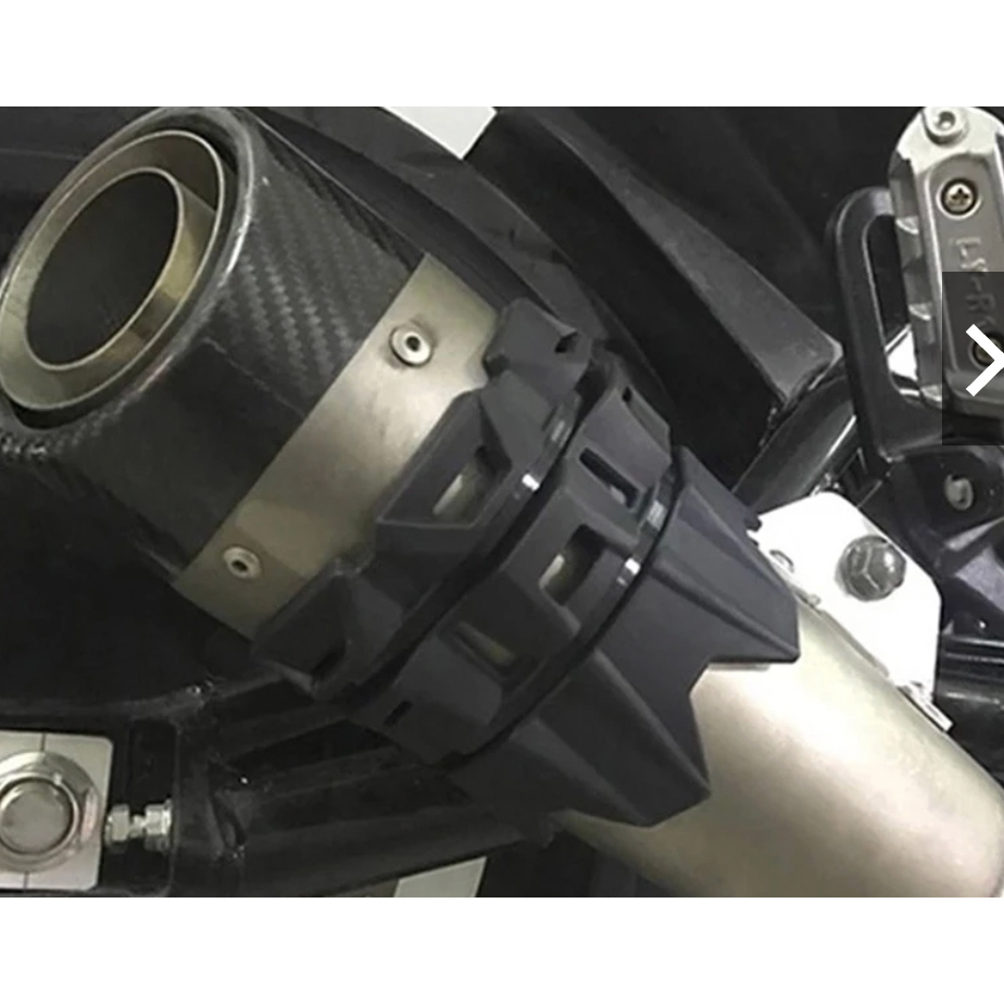Universal Cover Pelindung Silencer Ujung knalpot anti panas knalpot pelindung anti panas knalpot klx