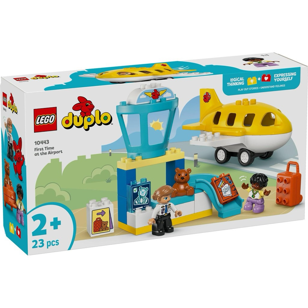 Lego Duplo First Time at the Airport 10443 | Lego 10961 Airplane and Airport | Mainan Balok Bandara 