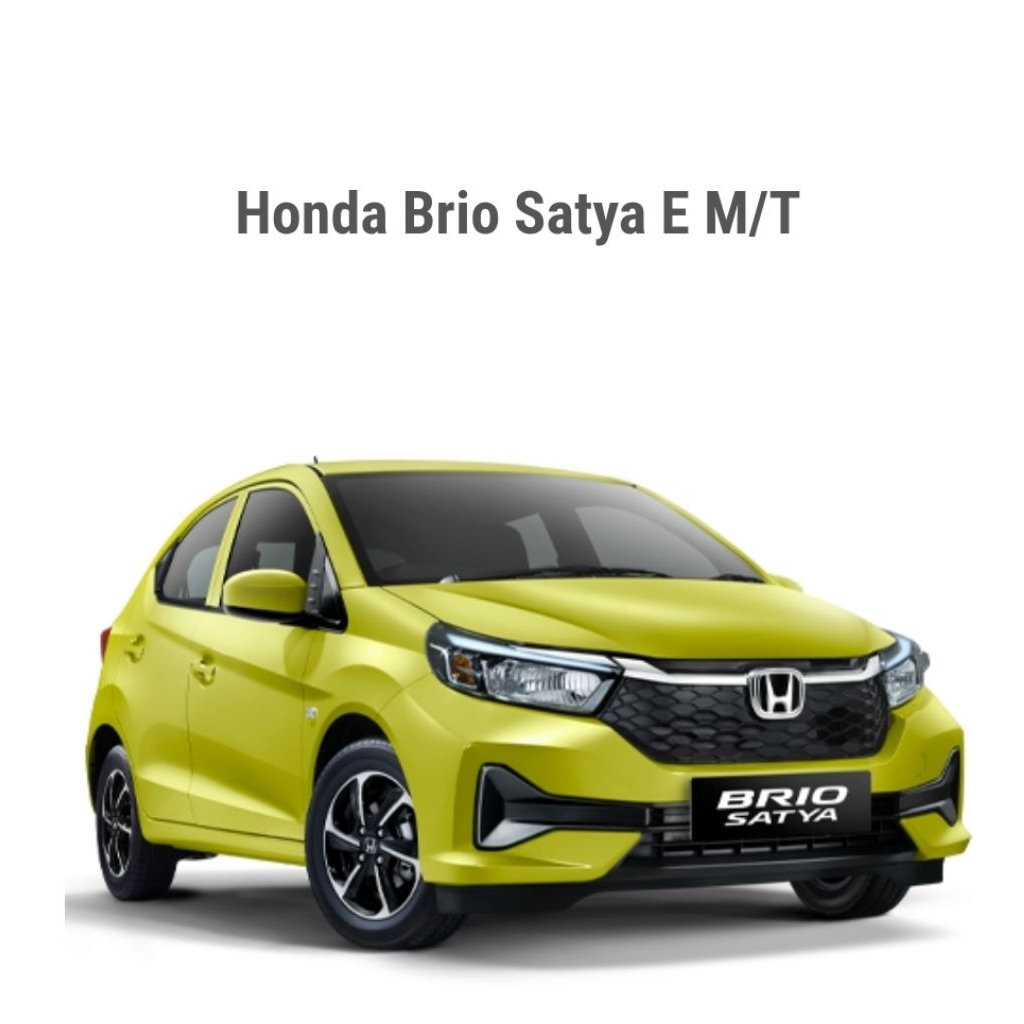 Honda Brio satya E M/T baru Dp 25.000.000