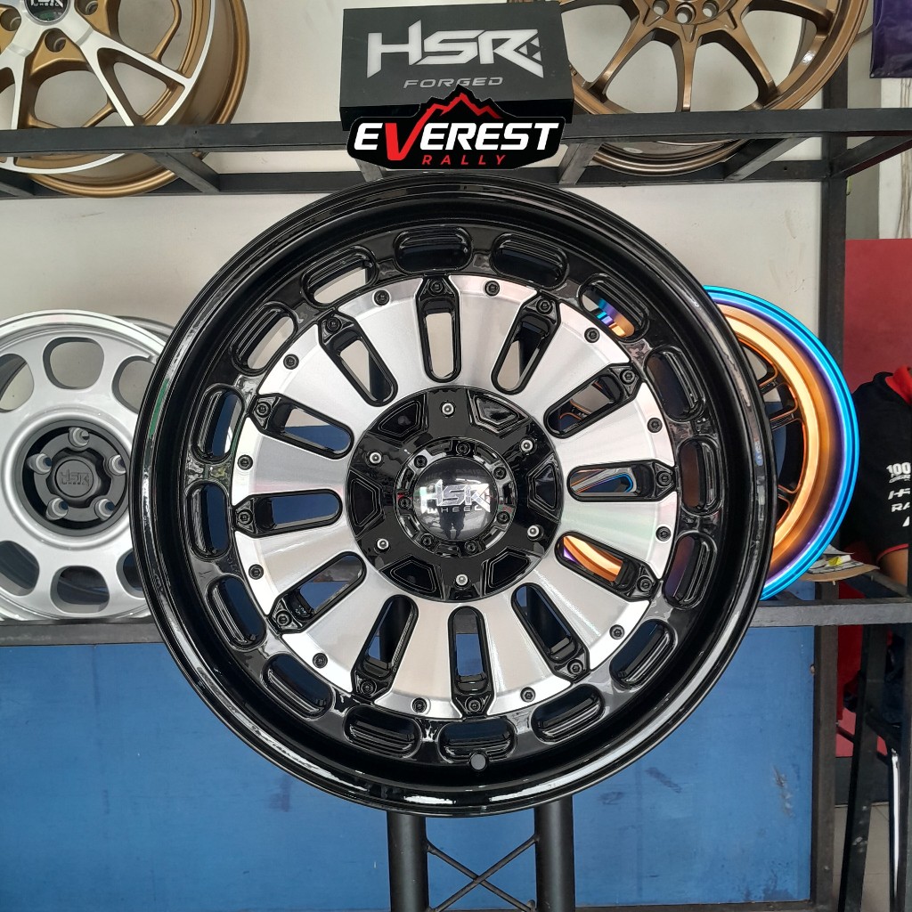 Velg mobil hsr myth07 ring 18 buat xtrail, rubicon