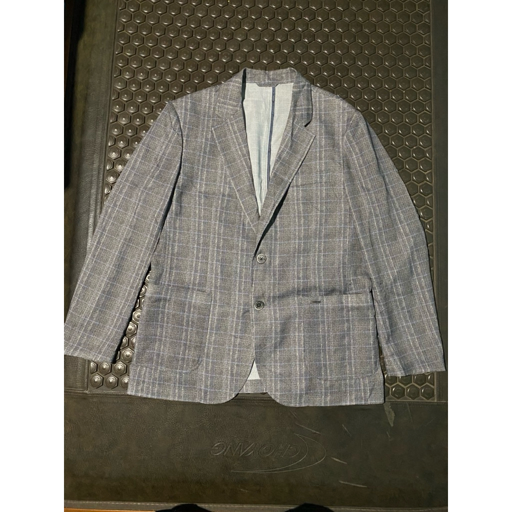 BLAZER JAS MEWAH ARNOLD PALMER CASUAL TARTAN MEWAH