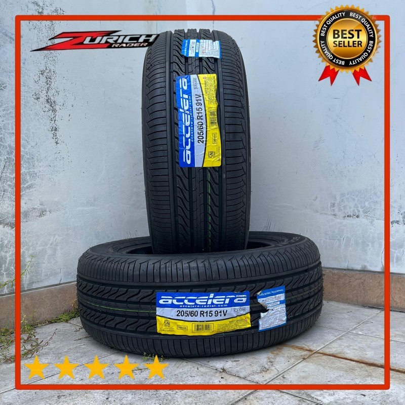 Ban Mobil 205 60 R15 Merek Accelera Eco Plush Ukuran 205/60 R15 Tubles