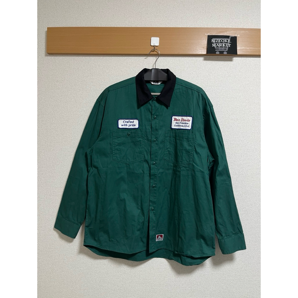 BEN DAVIS WORKSHIRT LONGSLEEVE