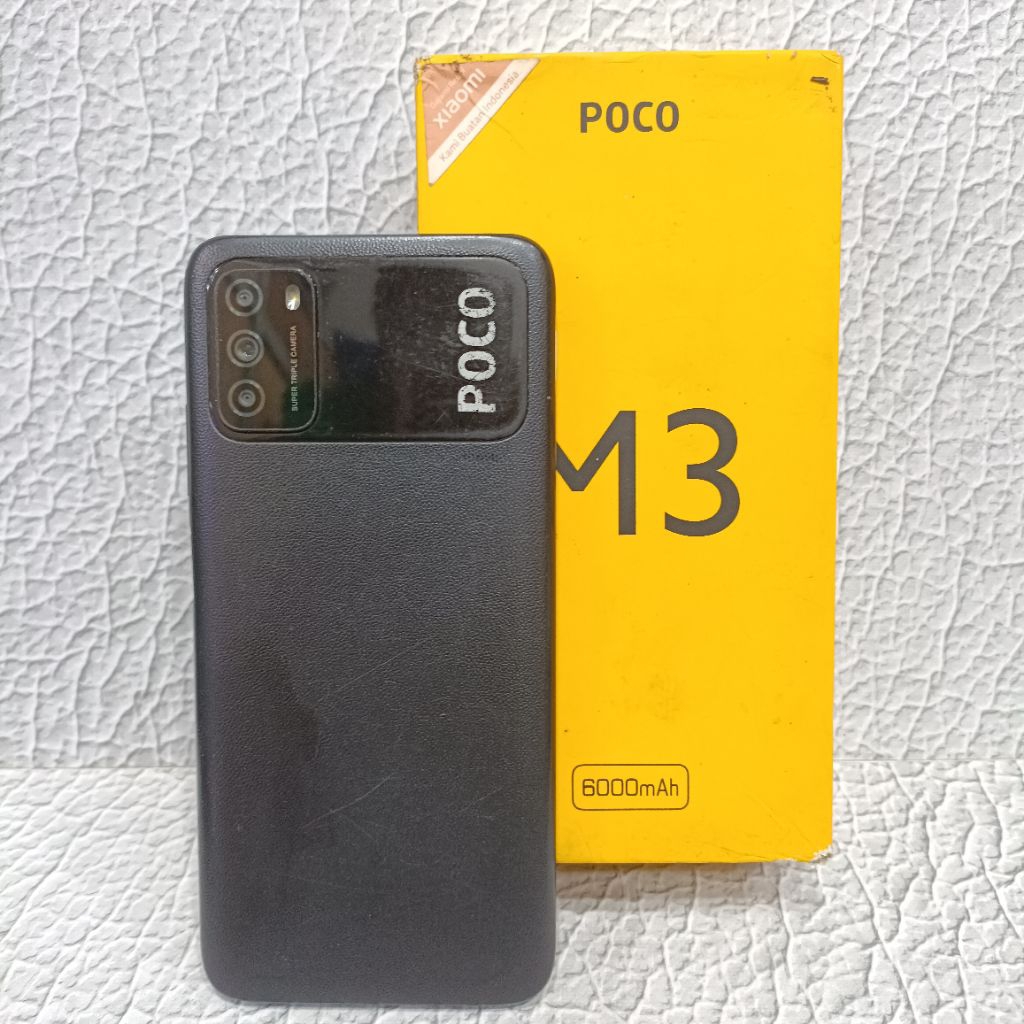Poco M3 4/64GB Hp Second Bekas - Langsung Cek Deskripsi