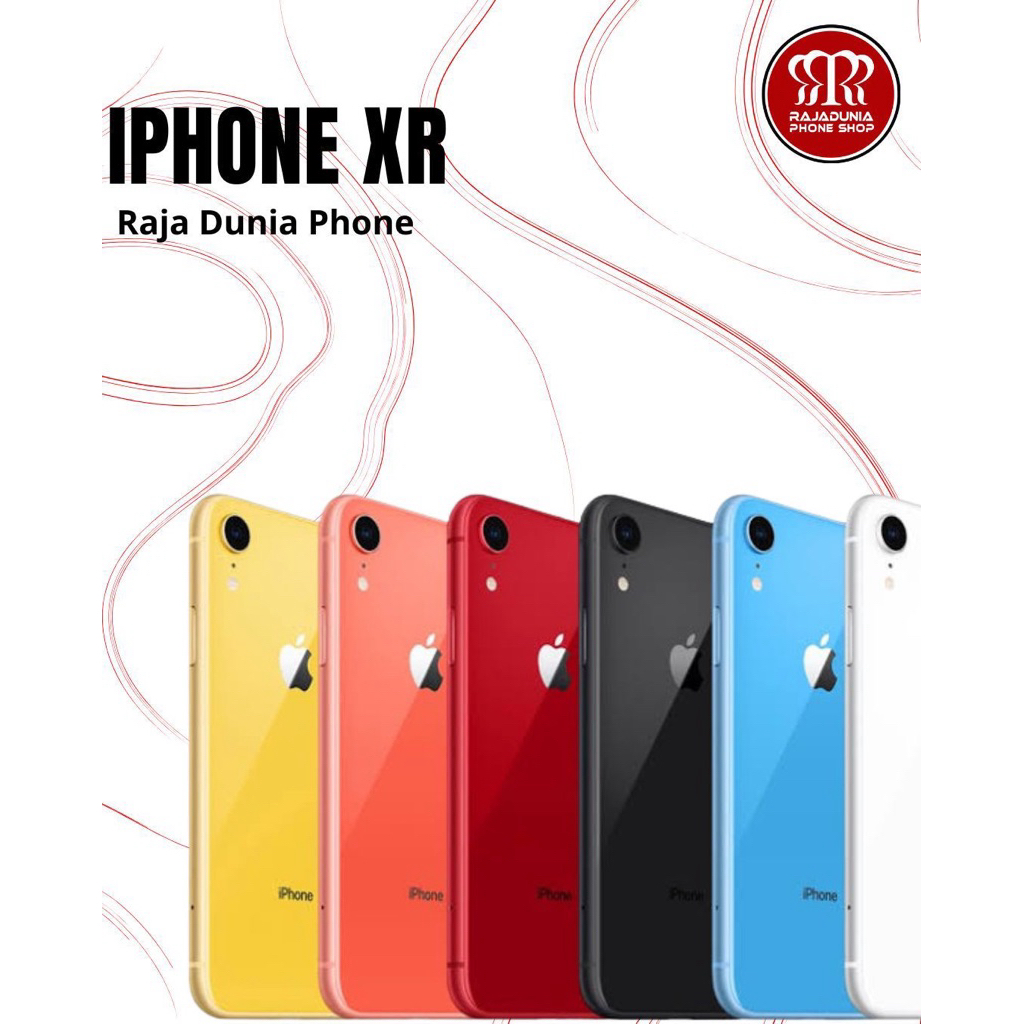 IPHONE XR 64GB 128GB ORIGINAL SECOND LIKE NEW