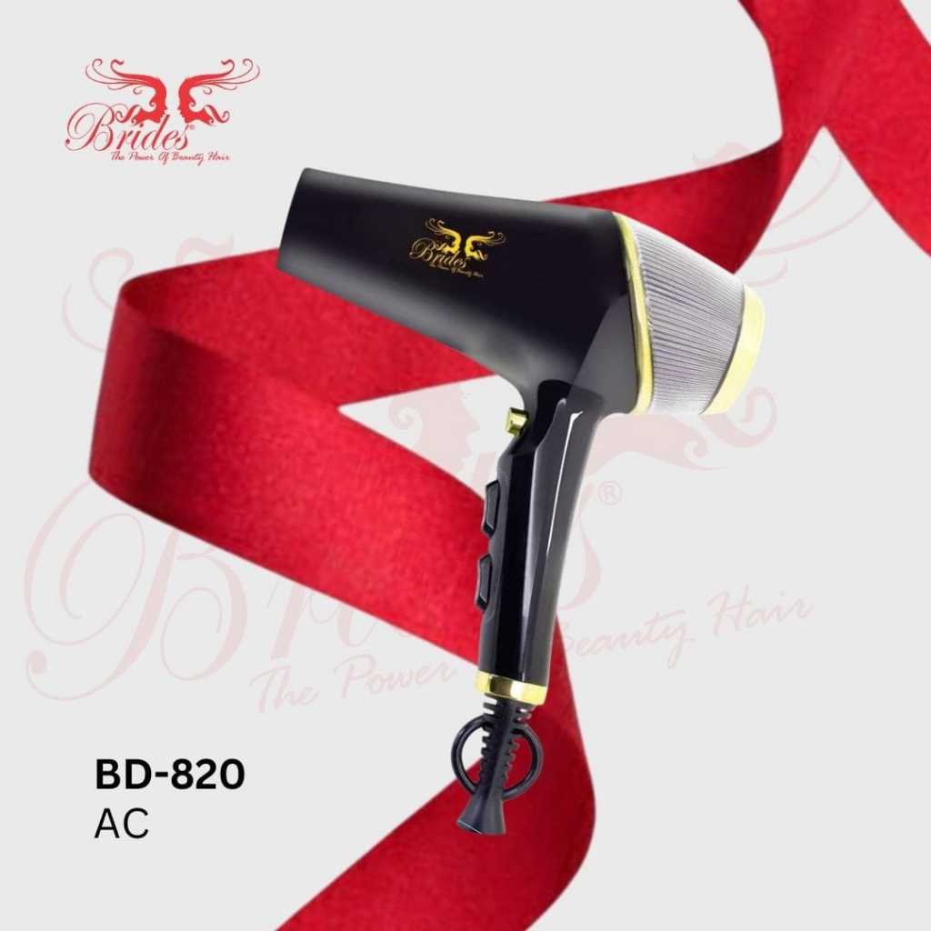 HAIR DRYER BRIDES BD-820 AC 2000 WATT HAIRDRYER ALAT PENGERING RAMBUT BLOWER BARU PROFESIONAL SALON 