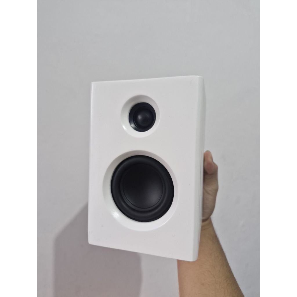 BOOKSHELF Speaker Aktif - Subwoofer Tweeter 3 Inch 1.5 Inch Desktop Speaker Aesthetic Speaker