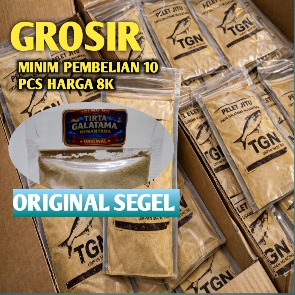 GROSIR ORIGINAL UMPAN PANCING PATIN PELET JITU TGN