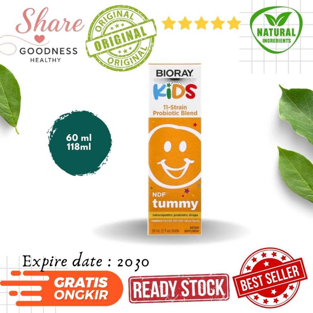 Probiotik Bioray NDF Tummy 11 Strain Probiotic 60ml