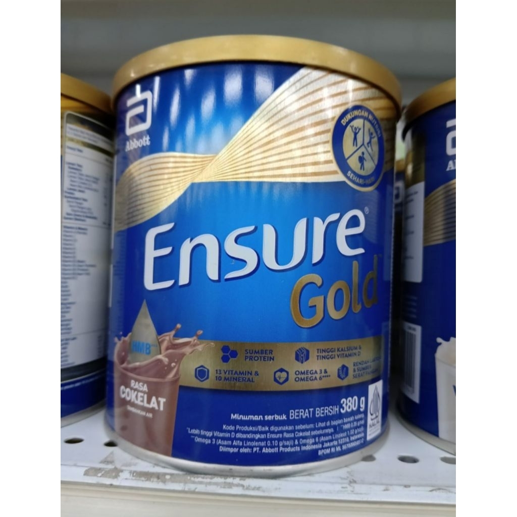 ENSURE GOLD COKLAT 380gr