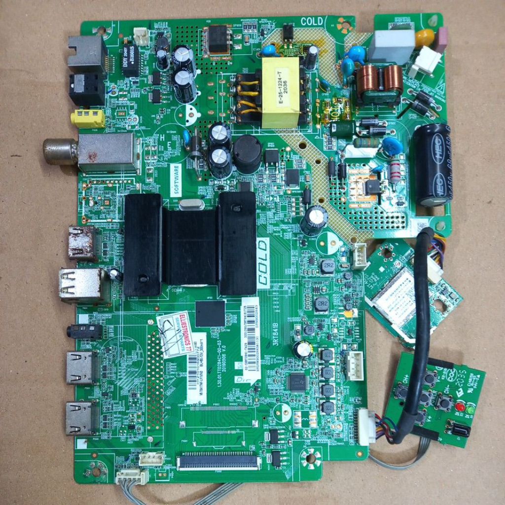 mb mainboard motherboard PANASONIC android TH-32HS500G 32HS500 socket besar