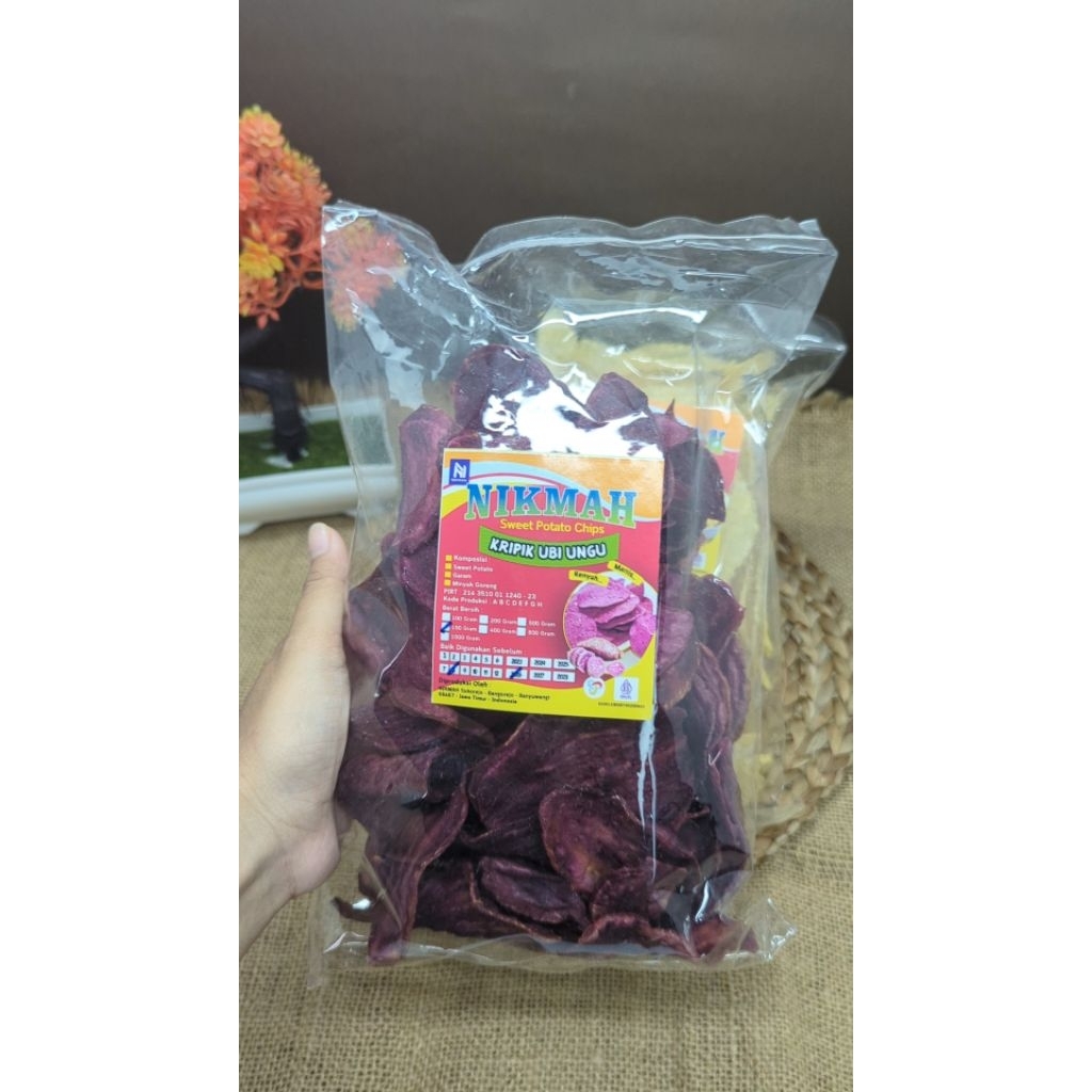 Keripik Sale Pisang & Aneka Keripik Nikmah 200g | Camilan Renyah Banyuwangi
