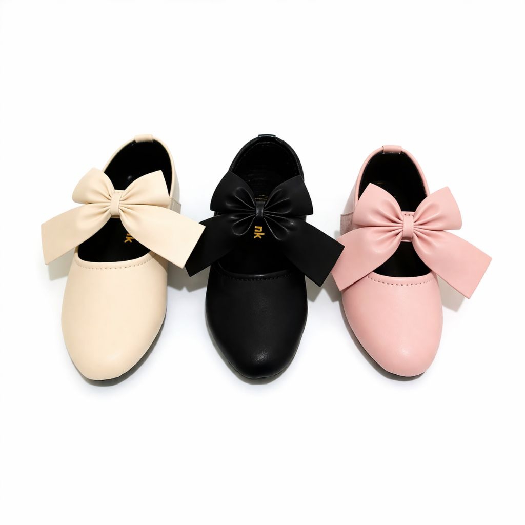 Flatshoes Anak Perempuan Lucu Ukuran 22-30 / Sepatu Anak Cewek 1-6 Tahun Pita Cantik