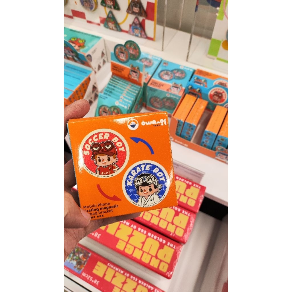 Mobile Phone Pop Socket Owange Boy - Army Boy | Punk Music