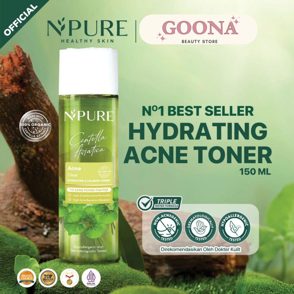 Npure Centella Toner 150ml 30ml