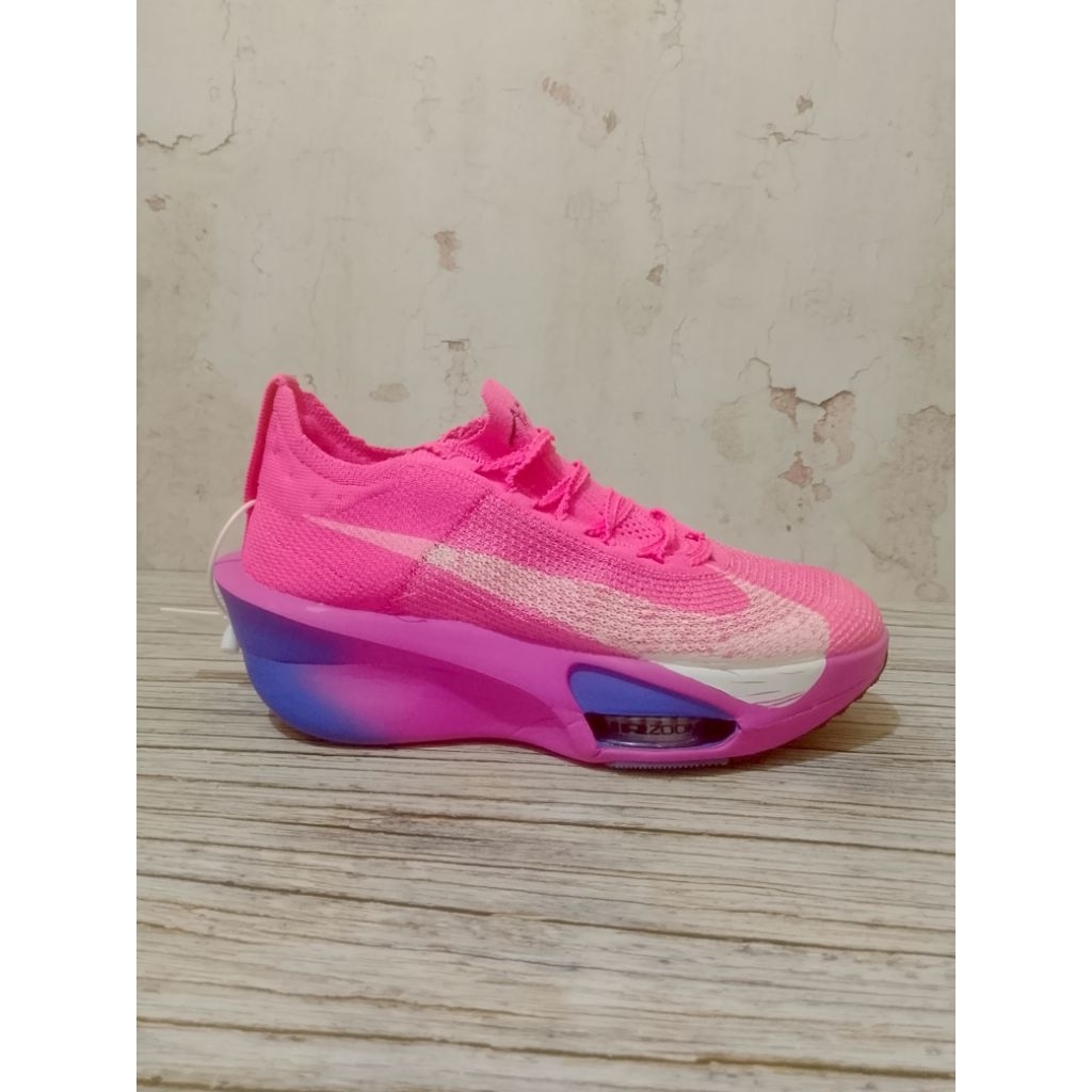 sepatu running Nike alfaly 3 pink putih