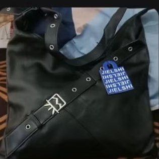 Tas tote bag jielshi warna hitam