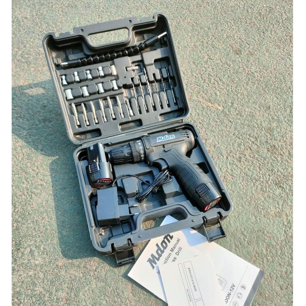 BOR CAS 12Volt cordless / bor baterai 12volt mdon