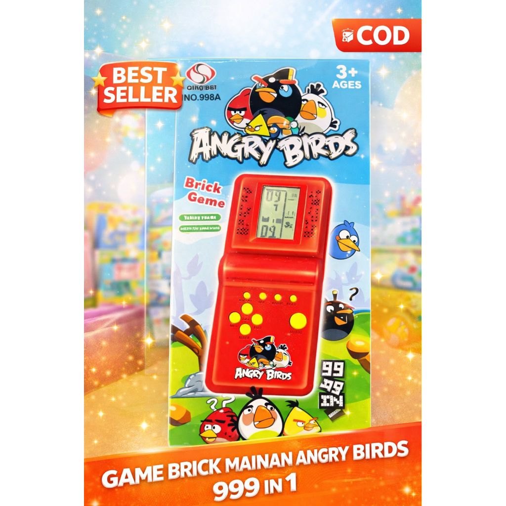 mainan jadul Game watch Gimbot Gembot Gamebot Jimbot Balok Brick Game Tetris