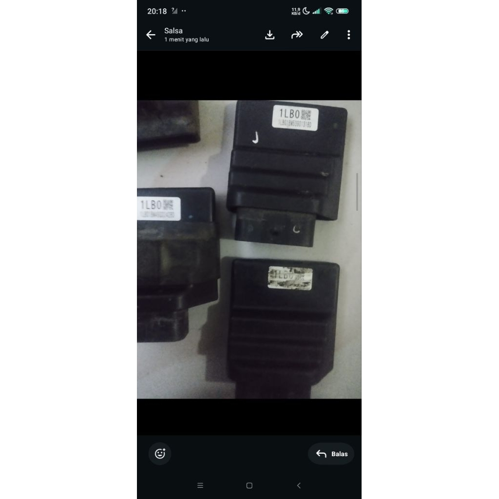 ECU AEROX 125.XEON INJEKSI DAN XEON KARBU ORIGINAL.