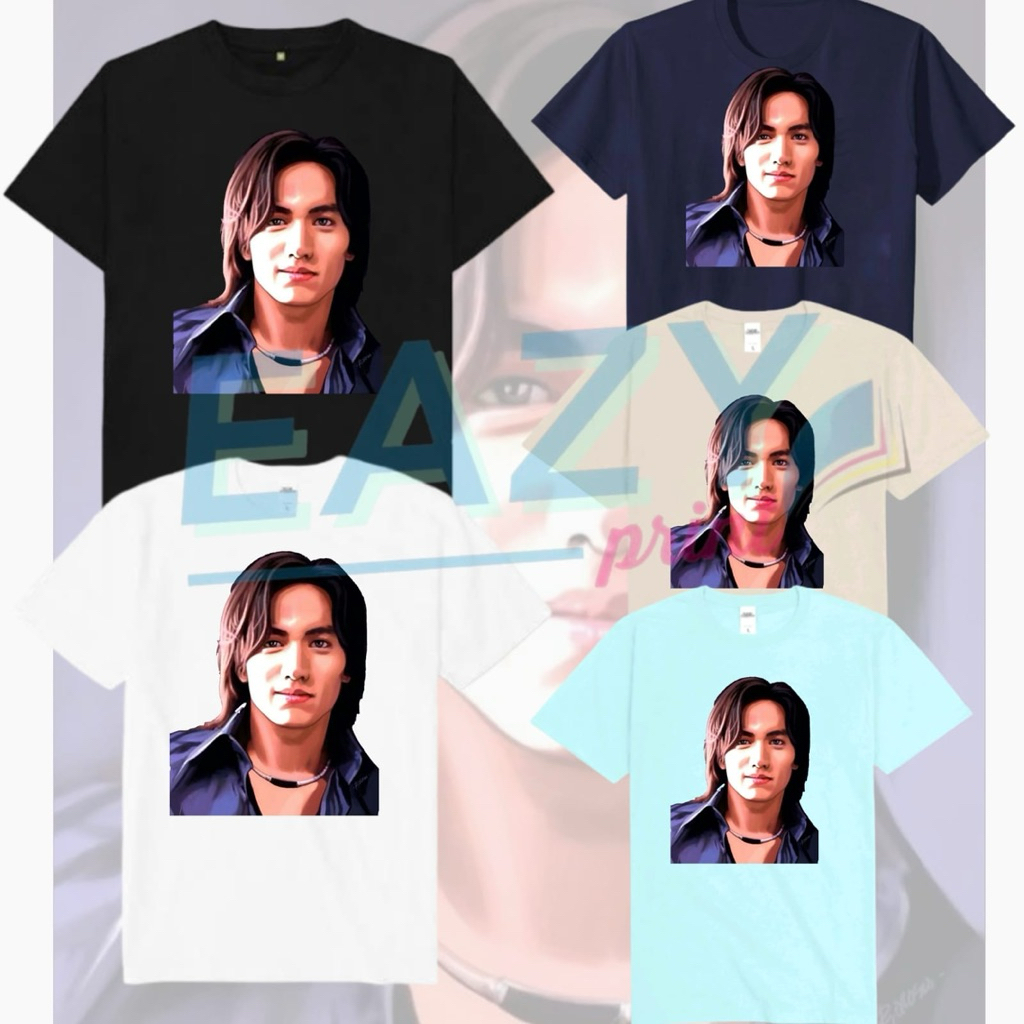 TSHIRT KAOS JERRY YAN KARIKATUR BAJU F4 FF FFOREVER TAIWAN CHINESE MANDARIN SINGER CONCERT