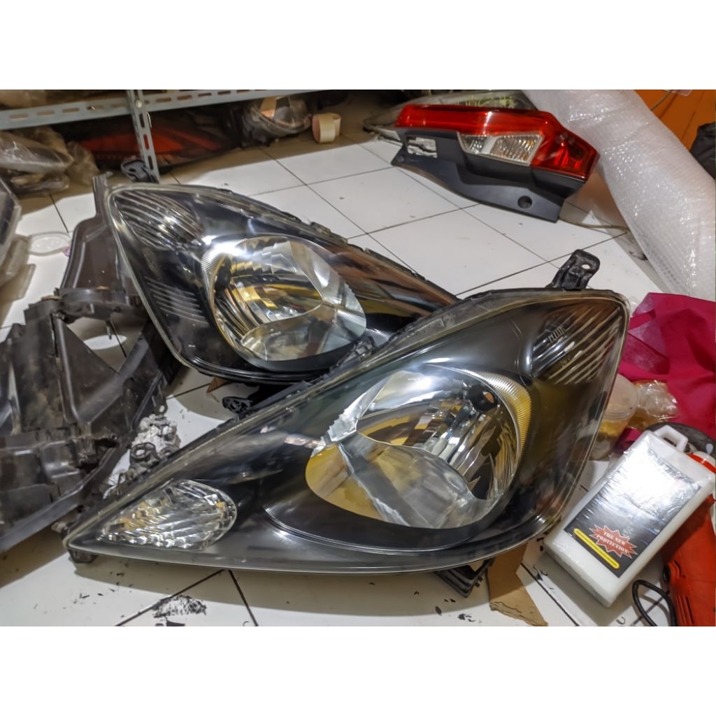 Headlamp Honda Jazz 2010 Custom Smoke Original Satuset