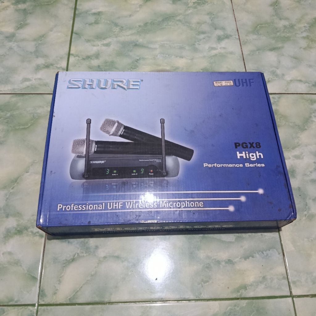 preloved mic wireless shure